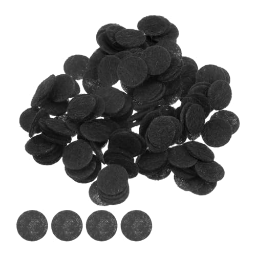 QUARKZMAN 200 Stück runde Filzkreise, 10 mm 3/8" vorgeschnittene Filzhandwerkspads, nicht gewebte Mini-Filzkreise für DIY-Näharbeiten, Handwerksprojekte, Schwarz QUARKZMAN 200 Stück runde Filzkreise, 10 mm 3/8" vorgeschnittene Filzhandwerkspads, nicht gewebte Mini-Filzkreise für DIY-Näharbeiten, Handwerksprojekte, Schwarz von QUARKZMAN