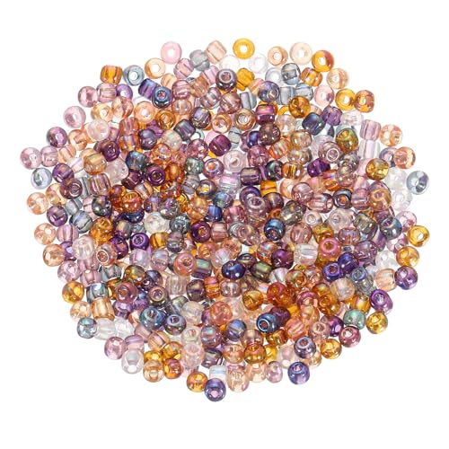 QUARKZMAN 2000 Stück Glasperlen zum Auffädeln, 3 mm Perlen für Armbänder Selber Machen Mini Lose Glas Kleine Perlenset für DIY Ohrringe, Halsketten, Schmuckherstellung, gemischte Farben von QUARKZMAN