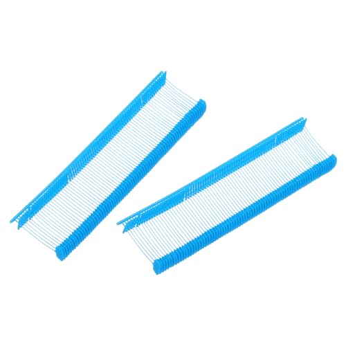 QUARKZMAN 2000 Stück Heftfäden für Etikettierpistole Standard, 20mm Tag Pins aus Kunststoff für Karton Etiketten mit Loch, Etikettierung von Kleidung und Textil, Hellblau von QUARKZMAN