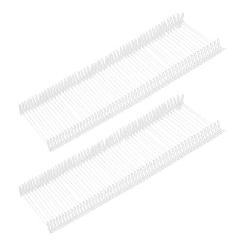 QUARKZMAN 2000 Stück Standard-Tagging-Gerätebefestigungen 25mm Tagging-Barbs Pins PP-Kunststoff-Tag für Preisauszeichnungspistole für Kleidungstaschenstoff, Weiß von QUARKZMAN