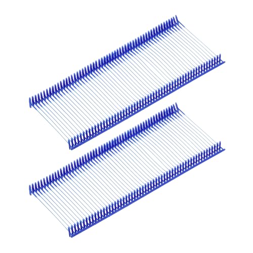 QUARKZMAN 2000 Stück Standard-Tagging-Gerätebefestigungen 35mm Tagging-Barbs Pins PP-Kunststoff-Tag für Preisauszeichnungspistole für Kleidungsstücktaschenstoff, blau von QUARKZMAN