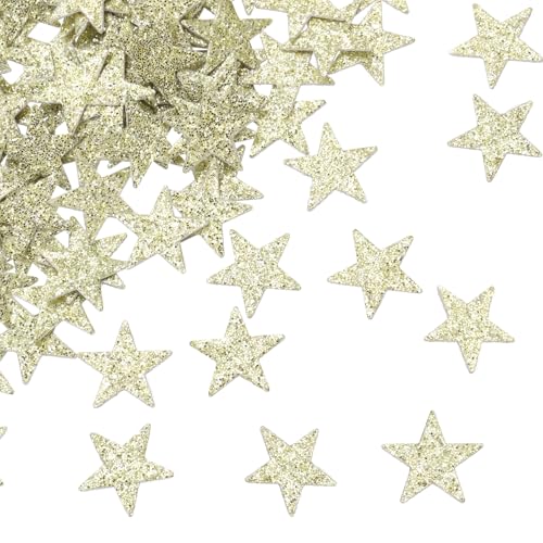 QUARKZMAN 200Stk Stern Konfetti Glitzer Konfetti Tisch Konfetti Deko für Party Hochzeit Fest Deko 0.39x0.39" Hell Gold QUARKZMAN 200Stk Stern Konfetti Glitzer Konfetti Tisch Konfetti Deko für Party Hochzeit Fest Deko 0.39x0.39" Hell Gold von QUARKZMAN