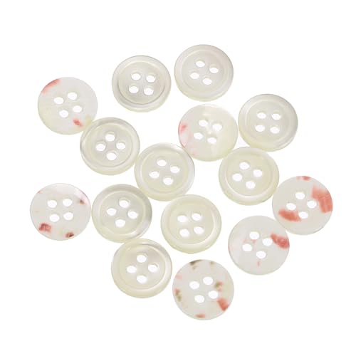 QUARKZMAN 25 Stück Natürliche Muschelknöpfe, 4-Loch Perlmuttknöpfe 10mm Nähknöpfe Nähhandwerk Knöpfe für Hemd Nähen DIY Handwerk Dekoration, Weiß QUARKZMAN 25 Stück Natürliche Muschelknöpfe, 4-Loch Perlmuttknöpfe 10mm Nähknöpfe Nähhandwerk Knöpfe für Hemd Nähen DIY Handwerk Dekoration, Weiß von QUARKZMAN