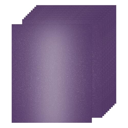 QUARKZMAN 25 Stück Schimmer Kartonpapier, 8 x 11 Zoll tief lila Schimmerpapierbögen, Metall Kartonpapier für Kunstbedarf, Papierbasteln, DIY Basteln QUARKZMAN 25 Stück Schimmer Kartonpapier, 8 x 11 Zoll tief lila Schimmerpapierbögen, Metall Kartonpapier für Kunstbedarf, Papierbasteln, DIY Basteln von QUARKZMAN