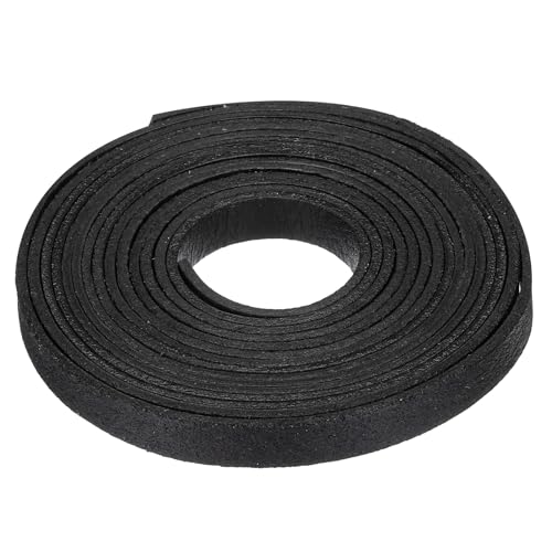 QUARKZMAN 3,3 Meter 10mm Flaches Lederband, Lederschnüre für DIY-Bastelarbeiten Schwarz QUARKZMAN 3,3 Meter 10mm Flaches Lederband, Lederschnüre für DIY-Bastelarbeiten Schwarz von QUARKZMAN
