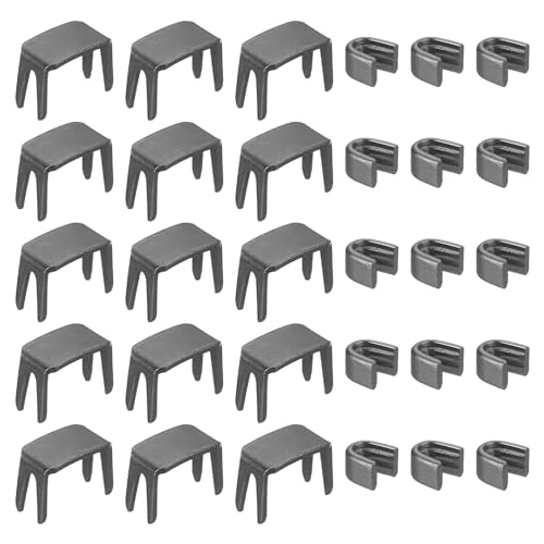 QUARKZMAN #3 Reißverschluss-Schieber-Retainer-Set, 20 Stück Bodenstopper & 40 Stück Oberteilstopper für Taschen, Mäntel, Jacken, geschlossene Reißverschlüsse, Schwarz QUARKZMAN #3 Reißverschluss-Schieber-Retainer-Set, 20 Stück Bodenstopper & 40 Stück Oberteilstopper für Taschen, Mäntel, Jacken, geschlossene Reißverschlüsse, Schwarz von QUARKZMAN