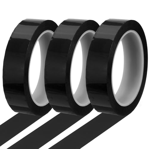 QUARKZMAN 3 Rollen 25mm x 66m Whiteboard Klebeband Bunt, Whiteboard Zubehör, Selbstklebend, Grafikband Dekoratives für Classroom Office Dry Erase Board Handwerk Markierung, Schwarz QUARKZMAN 3 Rollen 25mm x 66m Whiteboard Klebeband Bunt, Whiteboard Zubehör, Selbstklebend, Grafikband Dekoratives für Classroom Office Dry Erase Board Handwerk Markierung, Schwarz von QUARKZMAN