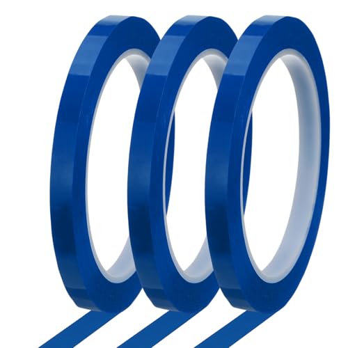 QUARKZMAN 3 Rollen 8mm x 66m Whiteboard Klebeband Bunt, Whiteboard Zubehör, Selbstklebend, Grafikband Dekoratives für Classroom Office Dry Erase Board Handwerk Markierung, Blau QUARKZMAN 3 Rollen 8mm x 66m Whiteboard Klebeband Bunt, Whiteboard Zubehör, Selbstklebend, Grafikband Dekoratives für Classroom Office Dry Erase Board Handwerk Markierung, Blau von QUARKZMAN