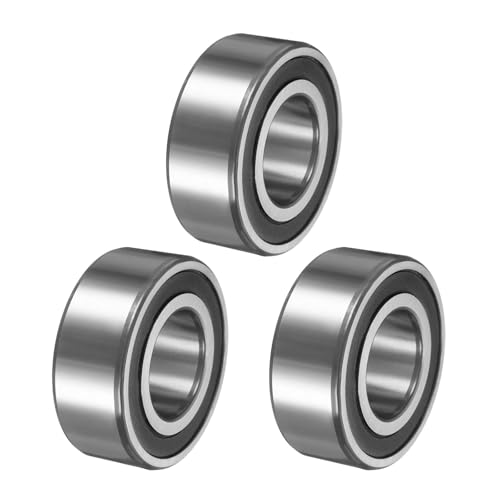 QUARKZMAN 3 Stück 3207-2RS/5207-2RS Doppelreihiges Abgedichtetes Schrägkugellager 35 x 72 x 27mm Kugellager Für Elektromotor Pumpen Kompressoren Landmaschinen von QUARKZMAN