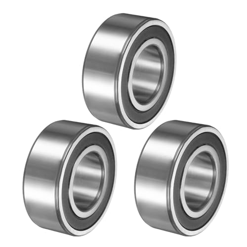 QUARKZMAN 3 Stück 3208-2RS/5208-2RS Doppelreihiges Abgedichtetes Schrägkugellager 40 x 80 x 30.2mm Kugellager Für Elektromotor Pumpen Kompressoren Landmaschinen von QUARKZMAN