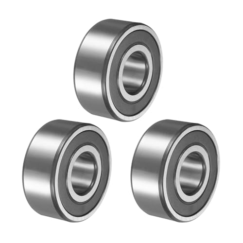 QUARKZMAN 3 Stück 3305-2RS/5305-2RS Doppelreihiges Abgedichtetes Schrägkugellager 25 x 62 x 25.4mm Kugellager Für Elektromotor Pumpen Kompressoren Landmaschinen von QUARKZMAN