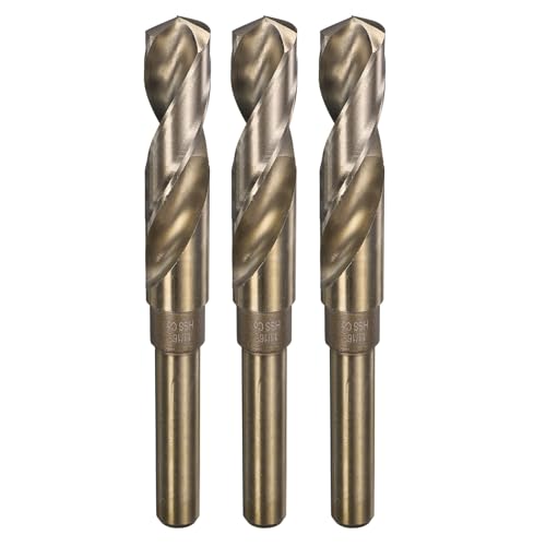 QUARKZMAN 3 Stück Metallbohrer, Ø 17,5 mm M35 Edelstahlbohrer, HSS Spiralbohrer für Metall, Stahl, Aluminium, Kunststoff, Holz QUARKZMAN 3 Stück Metallbohrer, Ø 17,5 mm M35 Edelstahlbohrer, HSS Spiralbohrer für Metall, Stahl, Aluminium, Kunststoff, Holz von QUARKZMAN