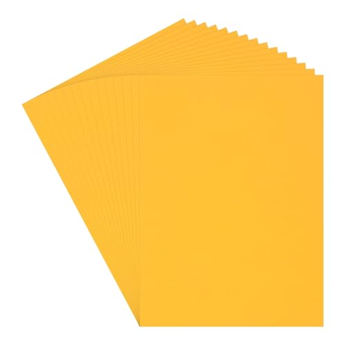 QUARKZMAN 30 Blätter Goldenes Gelbes Kartonpapier 9" x 11", 110gsm Dickes Kartonpapier für Basteln, Einladungen, Kartenherstellung, Scrapbooking, Zeichnen QUARKZMAN 30 Blätter Goldenes Gelbes Kartonpapier 9" x 11", 110gsm Dickes Kartonpapier für Basteln, Einladungen, Kartenherstellung, Scrapbooking, Zeichnen von QUARKZMAN