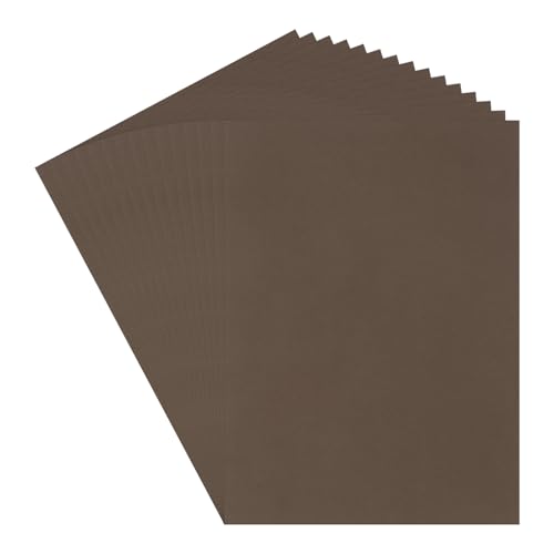 QUARKZMAN 30 Blätter brauner Karton 9" x 11", 110g/m² dickes Kartonpapier für Basteln, Einladungen, Kartenherstellung, Scrapbooking, Zeichnen QUARKZMAN 30 Blätter brauner Karton 9" x 11", 110g/m² dickes Kartonpapier für Basteln, Einladungen, Kartenherstellung, Scrapbooking, Zeichnen von QUARKZMAN