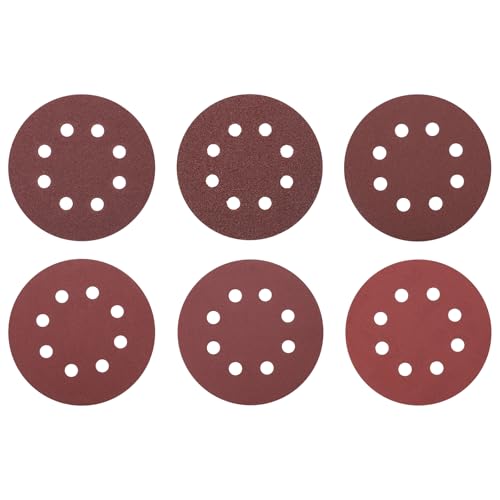 QUARKZMAN 30 Stück 125mm 5 Zoll Schleifscheiben 8 Loch 40/80/120/220/320/600 Körnung Klett-Schleifpapier Zufällige Orbital-Schleifpads für Holzbearbeitung Automobil Metall QUARKZMAN 30 Stück 125mm 5 Zoll Schleifscheiben 8 Loch 40/80/120/220/320/600 Körnung Klett-Schleifpapier Zufällige Orbital-Schleifpads für Holzbearbeitung Automobil Metall von QUARKZMAN