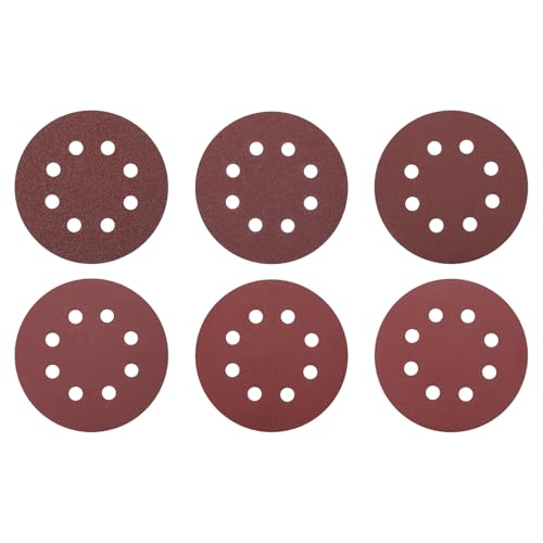 QUARKZMAN 30 Stück 125mm 5 Zoll Schleifscheiben 8 Loch 40/80/120/220/400/800 Körnung Klett-Schleifpapier Zufällige Orbital-Schleifpads für Holzbearbeitung Automobil Metall QUARKZMAN 30 Stück 125mm 5 Zoll Schleifscheiben 8 Loch 40/80/120/220/400/800 Körnung Klett-Schleifpapier Zufällige Orbital-Schleifpads für Holzbearbeitung Automobil Metall von QUARKZMAN