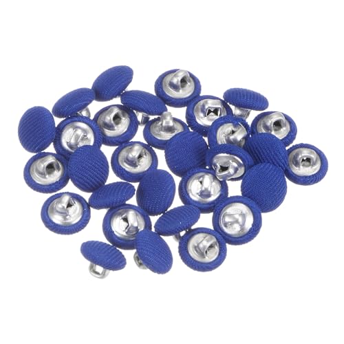 QUARKZMAN 30 Stück Knöpfe mit Stoffüberzug 11,5 mm Vintage Stoffknöpfe Bezogen Nähknöpfe Tiefblau Runde Retro Bastelknöpfe Metallschaft für Mantel Strickjacke Anzüge Kleider Blusen QUARKZMAN 30 Stück Knöpfe mit Stoffüberzug 11,5 mm Vintage Stoffknöpfe Bezogen Nähknöpfe Tiefblau Runde Retro Bastelknöpfe Metallschaft für Mantel Strickjacke Anzüge Kleider Blusen von QUARKZMAN