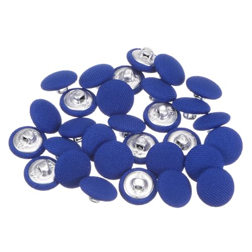 QUARKZMAN 30 Stück Knöpfe mit Stoffüberzug 15 mm Vintage Stoffknöpfe Bezogen Nähknöpfe Tiefblau Runde Retro Bastelknöpfe Metallschaft für Mantel Strickjacke Anzüge Kleider Blusen QUARKZMAN 30 Stück Knöpfe mit Stoffüberzug 15 mm Vintage Stoffknöpfe Bezogen Nähknöpfe Tiefblau Runde Retro Bastelknöpfe Metallschaft für Mantel Strickjacke Anzüge Kleider Blusen von QUARKZMAN