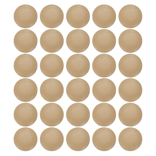 QUARKZMAN 30 Stück PU-Leder Überzogene Knöpfe 12.5mm (20L) Durchmesser Runde Metallschaft Ersatz Nähen Knöpfe Für Kleidung Dekoration DIY Accessoires, Kamel von QUARKZMAN