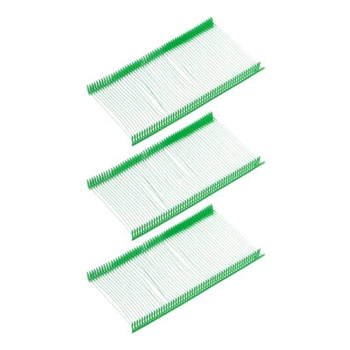 QUARKZMAN 3000 Stück Standard-Tagging-Befesti50mm Tagging-Barbs-Pins PP-Tag für Preisauszeichnungspistole, Kleidungsetiketten-Befestifür Kleidungsstücktaschenstoff, Grün von QUARKZMAN