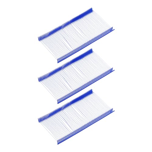 QUARKZMAN 3000 Stück Standard-Tagging-Gerätebefesti50mm Tagging-Barbs Pins PP-Tag für Preisauszeichnungspistole, Kleidungsetikettenbefestifür Kleidungsstücktaschenstoff, Blau von QUARKZMAN