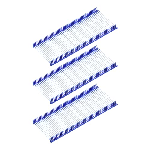 QUARKZMAN 3000 Stück Standard-Tagging-Gun-Befestigungen 35mm Tagging-Barbs Pins PP-Kunststoff-Tag für Preisauszeichnungspistole, für Kleidungsstücktasche Stoff, Blau von QUARKZMAN
