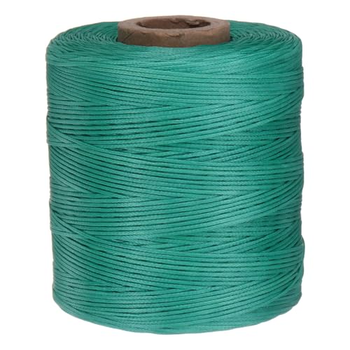 QUARKZMAN 300D 1,2 mm Flaches Gewachstes Garn 500m Polyester Leder Nähen Gewachstes Faden Hand Nähen Gewachstes Seil für Leder Nähen Buchbinden DIY Handwerk Hellblau QUARKZMAN 300D 1,2 mm Flaches Gewachstes Garn 500m Polyester Leder Nähen Gewachstes Faden Hand Nähen Gewachstes Seil für Leder Nähen Buchbinden DIY Handwerk Hellblau von QUARKZMAN