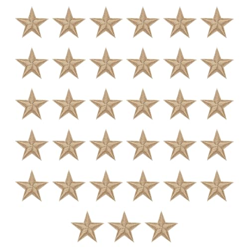 QUARKZMAN 33 Stück 5-Sterne-Patches zum Aufbügeln, Tiefes Khaki, Aufnäher zum Aufbügeln, Applikationen Verzierungen 1,1IN Reparatur-Patch für DIY-Kleidung Rucksack Kleidung QUARKZMAN 33 Stück 5-Sterne-Patches zum Aufbügeln, Tiefes Khaki, Aufnäher zum Aufbügeln, Applikationen Verzierungen 1,1IN Reparatur-Patch für DIY-Kleidung Rucksack Kleidung von QUARKZMAN