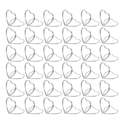 QUARKZMAN 36 Stück Herzform Tischkartenhalter 30 x 25 MM Kohlenstoffstahl Menükartenhalter Kartenhalter Kartenständer Bildhalter Mini Platzkartenhalter Für Hochzeiten Silber QUARKZMAN 36 Stück Herzform Tischkartenhalter 30 x 25 MM Kohlenstoffstahl Menükartenhalter Kartenhalter Kartenständer Bildhalter Mini Platzkartenhalter Für Hochzeiten Silber von QUARKZMAN