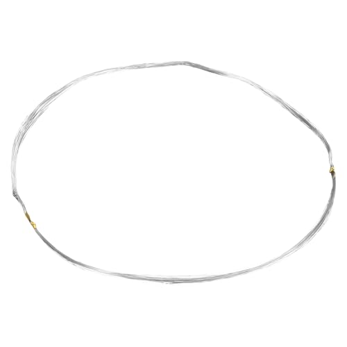 QUARKZMAN 38 Gauge 0.1mm Edelstahl Draht 10m/33 ft Weicher Kunsthandwerk Bildhauerischer Draht Tarnish Resistant Schmuckdraht für Schmuckherstellung Perlen DIY Bastelbedarf, Silber QUARKZMAN 38 Gauge 0.1mm Edelstahl Draht 10m/33 ft Weicher Kunsthandwerk Bildhauerischer Draht Tarnish Resistant Schmuckdraht für Schmuckherstellung Perlen DIY Bastelbedarf, Silber von QUARKZMAN