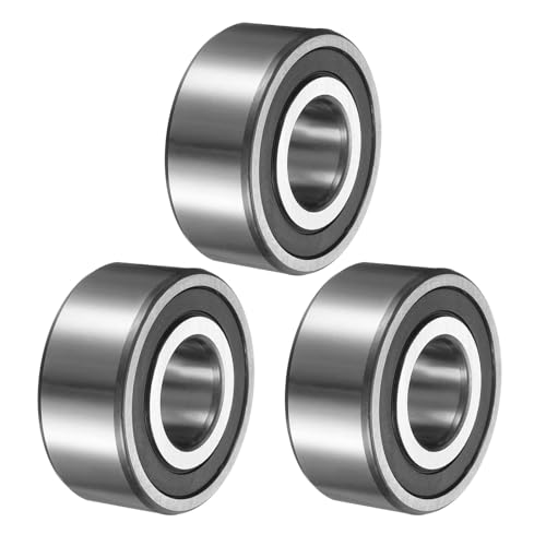 QUARKZMAN 3Stk 3306-2RS/5306-2RS Doppelreihig Abgedichtetes Schrägkugellager 30 x 72 x 30.2mm Kugellager Für Elektromotor Pumpen Kompressoren Landwirtschaftliche Maschinen von QUARKZMAN