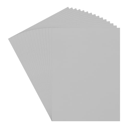 QUARKZMAN 40 Blätter Graukarton 9" x 11", 180gsm Dickes Kartonpapier für Basteln, Einladungen, Kartenherstellung, Scrapbooking, Zeichnen QUARKZMAN 40 Blätter Graukarton 9" x 11", 180gsm Dickes Kartonpapier für Basteln, Einladungen, Kartenherstellung, Scrapbooking, Zeichnen von QUARKZMAN