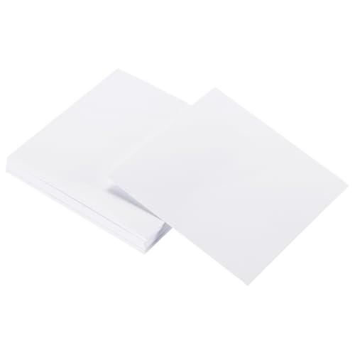 QUARKZMAN 40 Stück Kraftpapier, 15 x 15 cm Kraft-Kartonpapierbögen Kraft-Kartonpapierausschnitte für Kunstbedarf, Origami, Papierbasteln, Weiß QUARKZMAN 40 Stück Kraftpapier, 15 x 15 cm Kraft-Kartonpapierbögen Kraft-Kartonpapierausschnitte für Kunstbedarf, Origami, Papierbasteln, Weiß von QUARKZMAN