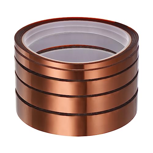 QUARKZMAN 5 Rollen Hitze Klebeband Hohe Temperatur Hitzebeständig Klebeband 4/25" 1/4" 3/8",1/2" 3/5" Sublimierung Thermisch Wärme Transferband für Sublimierung Press QUARKZMAN 5 Rollen Hitze Klebeband Hohe Temperatur Hitzebeständig Klebeband 4/25" 1/4" 3/8",1/2" 3/5" Sublimierung Thermisch Wärme Transferband für Sublimierung Press von QUARKZMAN