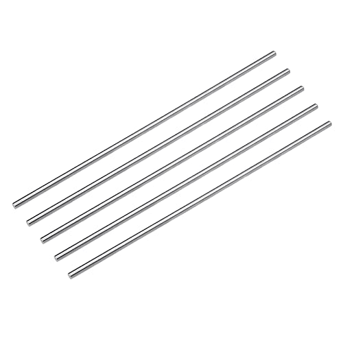 QUARKZMAN 5 Stück 5mm x 200mm Rundstange Schnellarbeitsstahl Stangenlager für Industrie Drehmaschine Getriebe Nadeln Gravierer QUARKZMAN 5 Stück 5mm x 200mm Rundstange Schnellarbeitsstahl Stangenlager für Industrie Drehmaschine Getriebe Nadeln Gravierer von QUARKZMAN