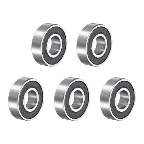 QUARKZMAN 5 Stück 6001RS Kugellager 11x28x7mm Hochleistungs-Kohlenstoffstahl Doppelt abgedichtete Lager für Elektromotor, Haushaltsgeräte, Gartengeräte QUARKZMAN 5 Stück 6001RS Kugellager 11x28x7mm Hochleistungs-Kohlenstoffstahl Doppelt abgedichtete Lager für Elektromotor, Haushaltsgeräte, Gartengeräte von QUARKZMAN