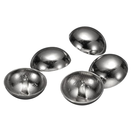 QUARKZMAN 5 Stück Halbkugelförmige Metall-Nähknöpfe, 25mm / 1" Halbrunde Pilzkappen-Metallknöpfe mit Schaft für Blazer, Anzug, Jacke, Kleidungsstückdekoration, Gunmetal QUARKZMAN 5 Stück Halbkugelförmige Metall-Nähknöpfe, 25mm / 1" Halbrunde Pilzkappen-Metallknöpfe mit Schaft für Blazer, Anzug, Jacke, Kleidungsstückdekoration, Gunmetal von QUARKZMAN