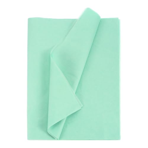 QUARKZMAN 50 Blätter Seidenpapier 35x50cm, Seidenpapier für Geschenktüten Seidenpapier Blau Grün für Geschenkverpackung, Kunsthandwerk, Verpackung von QUARKZMAN