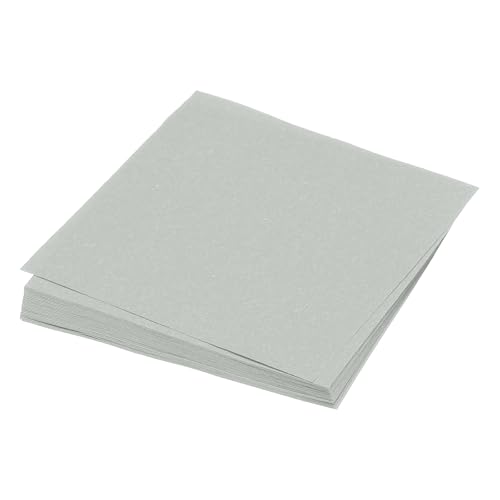 QUARKZMAN 50 Blatt Origami Papier, 14cm x 14cm Doppelseitiges Quadratisches Faltpapier, 70 g/m², Kleine Origami-Papierquadrate für Kunsthandwerk Projekt Geschenk Dekoration, Hellgrau QUARKZMAN 50 Blatt Origami Papier, 14cm x 14cm Doppelseitiges Quadratisches Faltpapier, 70 g/m², Kleine Origami-Papierquadrate für Kunsthandwerk Projekt Geschenk Dekoration, Hellgrau von QUARKZMAN