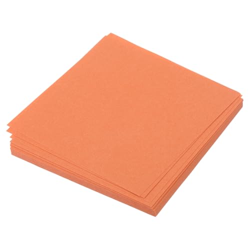 QUARKZMAN 50 Blatt Origami Papier, 7 x 7cm Doppelseitiges Quadratisches Faltpapier, 70 g/m², Kleine Origami-Papierquadrate für Kunsthandwerk Projekt Geschenk Dekoration, Dunkelorange QUARKZMAN 50 Blatt Origami Papier, 7 x 7cm Doppelseitiges Quadratisches Faltpapier, 70 g/m², Kleine Origami-Papierquadrate für Kunsthandwerk Projekt Geschenk Dekoration, Dunkelorange von QUARKZMAN