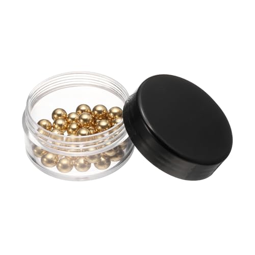 QUARKZMAN 50 Stück 5 mm Lagerkugeln H62 Messingkugel G200 Präzisionskugeln von QUARKZMAN
