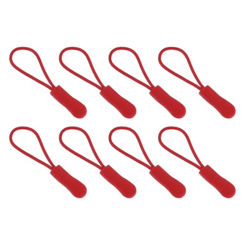 QUARKZMAN 50 Stück Reißverschluss Ziehersatz, Reißverschluss Zieherschnur Verlängerung, Fixier Tab Verlängerung für Gepäck Rucksack Jacke Handtaschen, 63,3 mm Dunkelrot QUARKZMAN 50 Stück Reißverschluss Ziehersatz, Reißverschluss Zieherschnur Verlängerung, Fixier Tab Verlängerung für Gepäck Rucksack Jacke Handtaschen, 63,3 mm Dunkelrot von QUARKZMAN