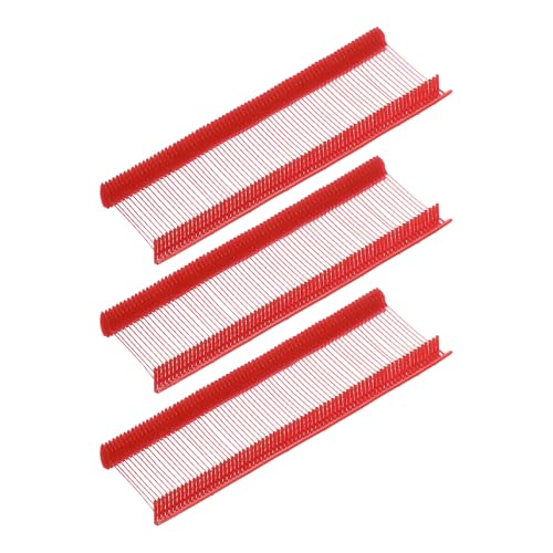 QUARKZMAN 5000 Stück 0,8 Zoll (20 mm) Micro Tagging Befestigungen, Tag Pins Kleidung Tagging Barbs Anhänge Kunststoff Kleidungsstück Preis Tag Barb für Kleidung, Rot von QUARKZMAN