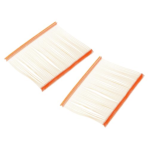 QUARKZMAN 5000 Stück Standard-Tagging-Befestigen, 3 Zoll Orange Rote Kleideretiketten Label Nachfüllungen, Stoffetikettenbefesti Barbs für Kleidung von QUARKZMAN