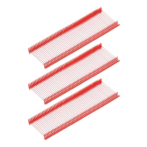 QUARKZMAN 5000 Stück Standard-Tagging-Gerätebefesti25mm Tagging-Barbs Pins PP-Tag für Preisauszeichnungspistole, Kleidungsetikettenbefestifür Kleidungstaschenstoff, Rot von QUARKZMAN