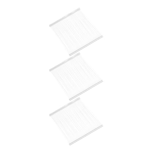 QUARKZMAN 5000 Stück Standard-Tagging-Gun-Befestigungen 100mm Tagging-Barbs Pins PP-Kunststoff-Tag für Preisauszeichnungspistole, für Kleidungstaschenstoff, Weiß von QUARKZMAN