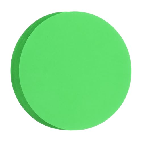QUARKZMAN 60 Stück Dunkelgrüne Kreisausschnitte aus Papier, 6 Zoll runde Ausschnitte 200 g/m²/75 lb Kreiskarton für DIY-Bastelarbeiten Klassenzimmer-Pinnwanddekoration von QUARKZMAN
