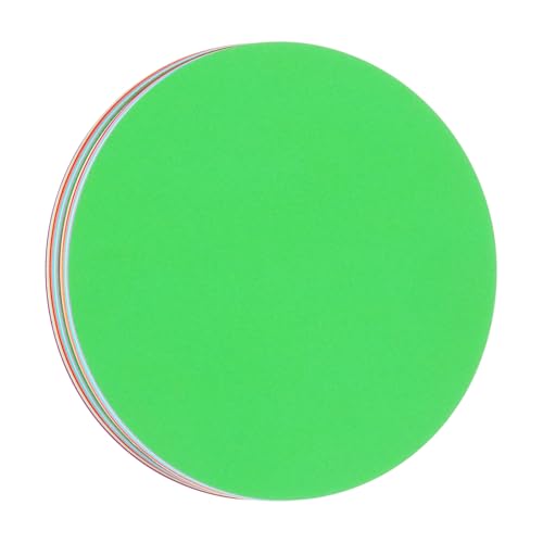 QUARKZMAN 60 Stück Kreisausschnitte Papier, 8 Zoll runde Ausschnitte 200gsm/75lb Kreis-Karton für DIY Bastelarbeiten Klassenzimmer Pinnwanddekoration QUARKZMAN 60 Stück Kreisausschnitte Papier, 8 Zoll runde Ausschnitte 200gsm/75lb Kreis-Karton für DIY Bastelarbeiten Klassenzimmer Pinnwanddekoration von QUARKZMAN