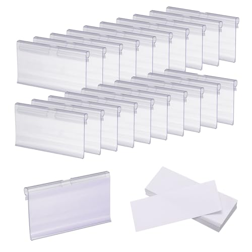 QUARKZMAN 60Stk Korb Etiketten Clip 2.8 x 1.7" Plastik Abnehmbar Aufbewahrung Etiketten Anhänger für Körbe Aufbewahrung Schrank Würfel Box Stoff Behälter Klar QUARKZMAN 60Stk Korb Etiketten Clip 2.8 x 1.7" Plastik Abnehmbar Aufbewahrung Etiketten Anhänger für Körbe Aufbewahrung Schrank Würfel Box Stoff Behälter Klar von QUARKZMAN