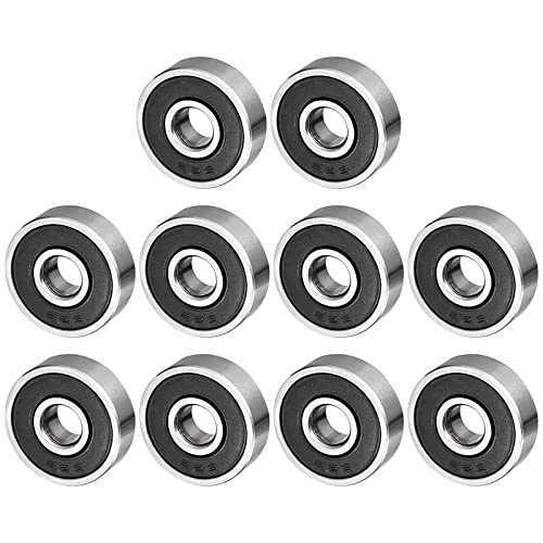 QUARKZMAN 626-2RS 6x19x6mm Kugellager x 10Stk. Kohlenstoffstahl für Maschinen und Werkzeuge Doppelt versiegelt QUARKZMAN 626-2RS 6x19x6mm Kugellager x 10Stk. Kohlenstoffstahl für Maschinen und Werkzeuge Doppelt versiegelt von QUARKZMAN